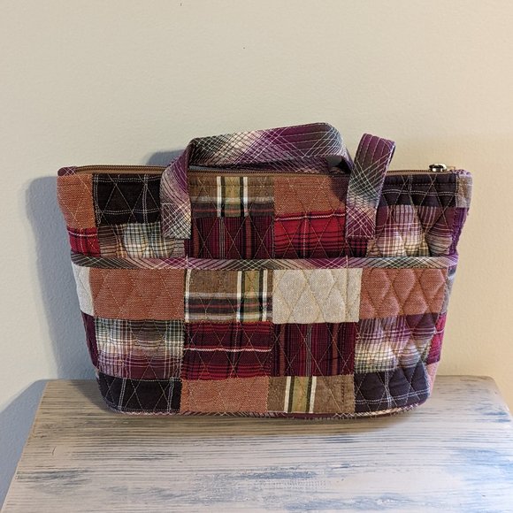 Bella Taylor Wyatt Taylor Patch work Shoulder Bag - Picture 2 of 3